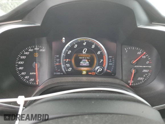2015 Chevrolet Corvette 2LT with VIN 1G1YD3D72F5115347, listed as a Copart auction lot 58962664 with 51,066 mi miles and Clean Title. Bid and sale history available at carsss.com. Image 9.
