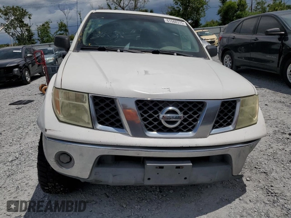 2005 Nissan Frontier LE with VIN 1N6AD07U65C417532, listed as a Copart auction lot 61588315 with 197,514 mi miles and Salvage title. Bid and sale history available at DreamBid. Image 5.