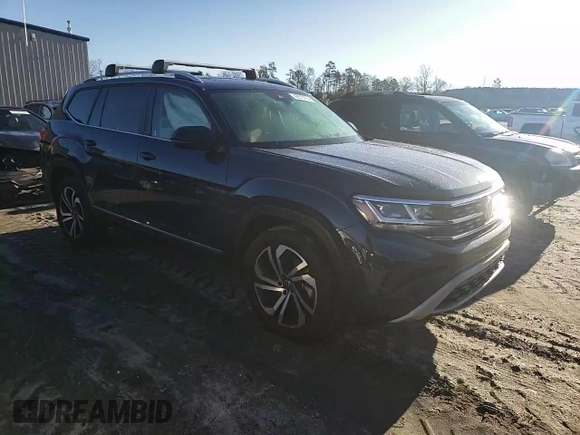 2023 Volkswagen Atlas SEL with VIN 1V2BP2CA5PC521789, listed as a Copart auction lot 42810764 with 21,975 mi miles and . Bid and sale history available at DreamBid. Image 12.
