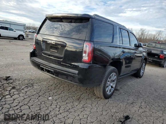 2016 GMC Yukon Denali with VIN 1GKS2CKJ1GR354386, listed as a Copart auction lot 80504333 with 118,258 mi miles and Salvage Title. Bid and sale history available at carsss.com. Image 3.