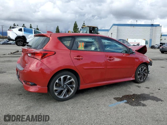 2016 Scion iM with VIN JTNKARJE1GJ509275, listed as a Copart auction lot 44257765 with 162,968 mi miles and Salvage Title. Bid and sale history available at carsss.com. Image 3.