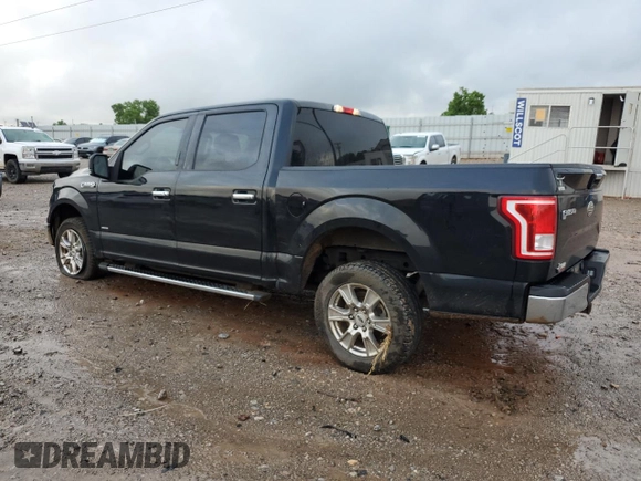 2016 Ford F-150 XL with VIN 1FTEW1CPXGKF97157, listed as a Copart auction lot 57844475 with 105,324 mi miles and Salvage title. Bid and sale history available at DreamBid. Image 2.