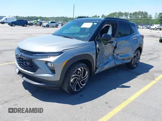 2025 Chevrolet TrailBlazer RS with VIN KL79MTSLXSB008647, listed as a IAAI auction lot 42121512 with 6,168 mi miles and . Bid and sale history available at DreamBid. Image 19.