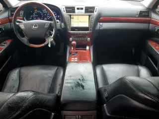 2010 Lexus LS 460 with VIN JTHCL5EF3A5006103, listed as a Copart auction lot 58077105 with 120,121 mi miles and Salvage title. Bid and sale history available at DreamBid. Image 8.