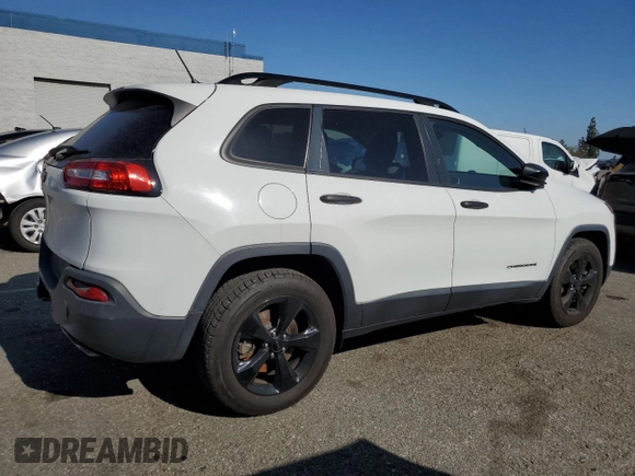 2017 Jeep Cherokee Sport with VIN 1C4PJMAS4HW628347, listed as a Copart auction lot 52461225 with 114,045 mi miles and Clean Title. Bid and sale history available at carsss.com. Image 3.