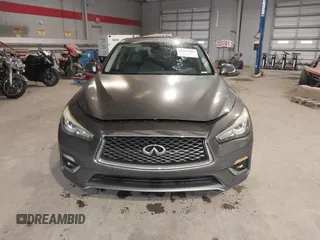 2018 Infiniti Q50 Luxe with VIN JN1EV7AP9JM366158, listed as a IAAI auction lot 41624764 with 76,550 mi miles and . Bid and sale history available at DreamBid. Image 12.
