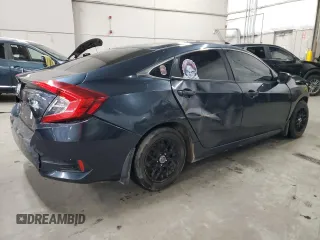 2017 Honda Civic LX with VIN 19XFC2F55HE219300, listed as a Copart auction lot 83662394 with 172,697 mi miles and Salvage Title. Bid and sale history available at DreamBid. Image 3.