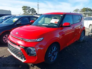 2020 Kia Soul GT-Line with VIN KNDJ63AU8L7055703, listed as a IAAI auction lot 41435020 with 67,116 mi miles. Bid and sale history available at carsss.com. Image 2.