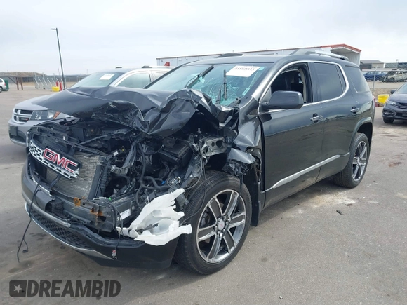 2017 GMC Acadia Denali with VIN 1GKKNXLS6HZ264769, listed as a IAAI auction lot 41860535 with 78,760 mi miles and . Bid and sale history available at carsss.com. Image 2.