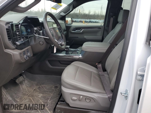 2023 Chevrolet Silverado 1500 LTZ with VIN 3GCUDGE87PG355184, listed as a Copart auction lot 85741044 with 44,075 mi miles and Salvage Title. Bid and sale history available at carsss.com. Image 7.