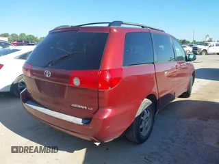 2006 Toyota Sienna CE with VIN 5TDZA23C56S449699, listed as a IAAI auction lot 42242256 with 237,528 mi miles and . Bid and sale history available at DreamBid. Image 4.