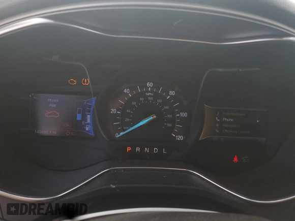 2013 Ford Fusion SE Hybrid с VIN 3FA6P0LU2DR181215, выставлен на аукционе Copart как лот 62474965 с пробегом 149 492 миль миль и Списание • Salvage title. История ставок и продаж доступна на DreamBid. Изображение 9.
