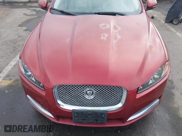 2012 Jaguar XF Portfolio with VIN SAJWA0HB5CLS21062, listed as a IAAI auction lot 41733179 with 125,614 mi miles. Bid and sale history available at carsss.com. Image 6.