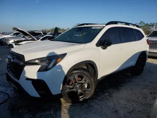 2024 Subaru Ascent Onyx Limited z VIN 4S4WMAKD0R3420661, wystawiony jako Copart lot #76004144 z przebiegiem Nie podano mil oraz Nie do naprawy • Non repairable. Historia ofert i sprzedaży dostępna na DreamBid. Obrazek 1.