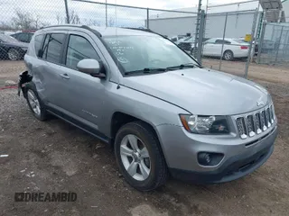 2017 Jeep Compass High Altitude with VIN 1C4NJDEB1HD204718, listed as a IAAI auction lot 41830922 with 101,164 mi miles. Bid and sale history available at carsss.com. Image 1.
