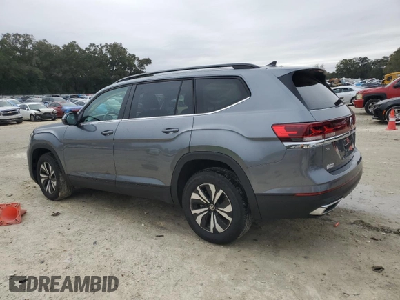 2024 Volkswagen Atlas SE z VIN 1V2LR2CA7RC566105, wystawiony jako Copart lot #42130995 z przebiegiem 7 794 mil mil oraz Nie do naprawy • Non repairable. Historia ofert i sprzedaży dostępna na DreamBid. Obrazek 2.