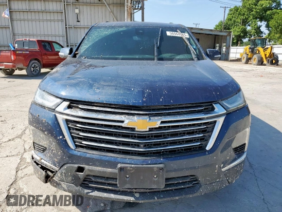 2022 Chevrolet Traverse LT Cloth with VIN 1GNERGKW9NJ126601, listed as a Copart auction lot 56944915 with Not provided miles and Salvage title. Bid and sale history available at DreamBid. Image 5.