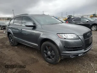 2015 Audi Q7 Premium Plus z VIN WA1LGAFE8FD001846, wystawiony jako Copart lot #47010255 z przebiegiem 80 156 mil mil oraz Szkoda całkowita • Salvage title. Historia ofert i sprzedaży dostępna na DreamBid. Obrazek 4.
