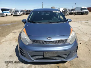 2016 Kia Rio LX with VIN KNADM5A31G6640055, listed as a Copart auction lot 49358645 with 170,996 mi miles and Salvage Title. Bid and sale history available at carsss.com. Image 5.