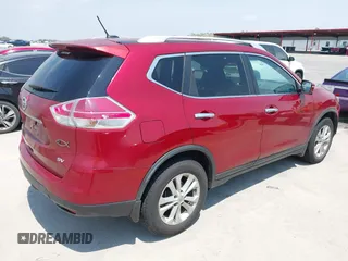 2015 Nissan Rogue SV with VIN KNMAT2MT2FP580315, listed as a IAAI auction lot 42074887 with 184,180 mi miles. Bid and sale history available at carsss.com. Image 4.