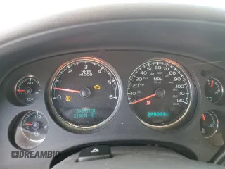 2008 Chevrolet Tahoe 1LT with VIN 1GNFC13J18R257002, listed as a Copart auction lot 50501195 with 216,091 mi miles and Salvage title. Bid and sale history available at DreamBid. Image 9.