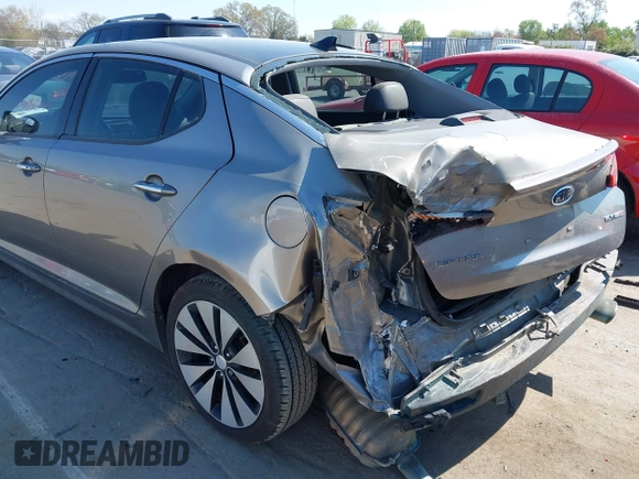 2012 Kia Optima SX with VIN 5XXGR4A60CG004647, listed as a IAAI auction lot 41893616 with 176,713 mi miles and . Bid and sale history available at carsss.com. Image 12.