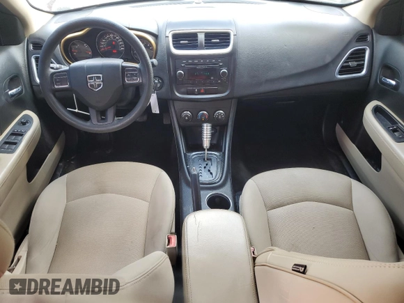 2014 Dodge Avenger SE with VIN 1C3CDZAB4EN220973, listed as a Copart auction lot 53790615 with 150,336 mi miles and Salvage Title. Bid and sale history available at DreamBid. Image 8.