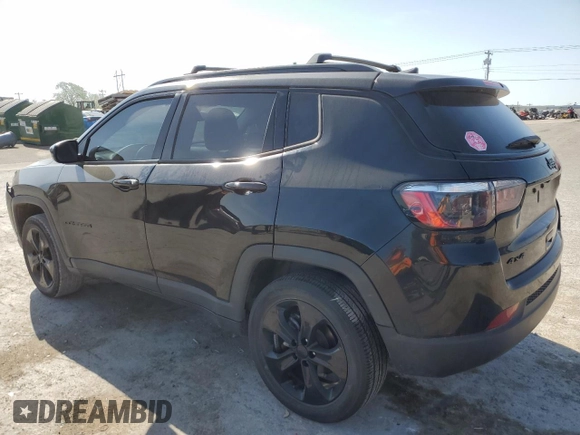 2021 Jeep Compass Altitude with VIN 3C4NJDBB5MT589662, listed as a Copart auction lot 52500255 with Not provided miles and Salvage title. Bid and sale history available at DreamBid. Image 2.