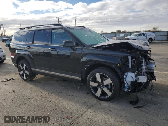 2024 Hyundai Santa Fe Hybrid Limited with VIN 5NMP3DG15RH011780, listed as a Copart auction lot 80757444 with 1,578 mi miles and Salvage Title. Bid and sale history available at carsss.com. Image 4.