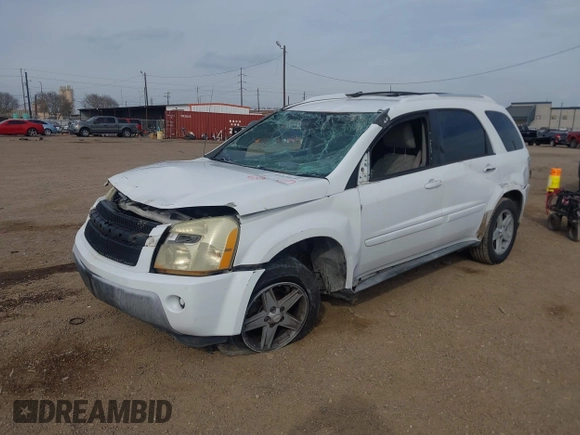2005 Chevrolet Equinox LT with VIN 2CNDL63F556163202, listed as a IAAI auction lot 41579151 with 108,813 mi miles. Bid and sale history available at carsss.com. Image 17.