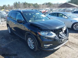 2017 Nissan Rogue SV with VIN JN8AT2MVXHW257161, listed as a IAAI auction lot 41804058 with 65,347 mi miles. Bid and sale history available at carsss.com. Image 1.