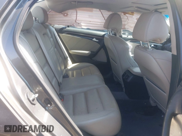 2008 Acura TL Type-S with VIN 19UUA76558A051303, listed as a IAAI auction lot 41922506 with 208,776 mi miles. Bid and sale history available at carsss.com. Image 8.