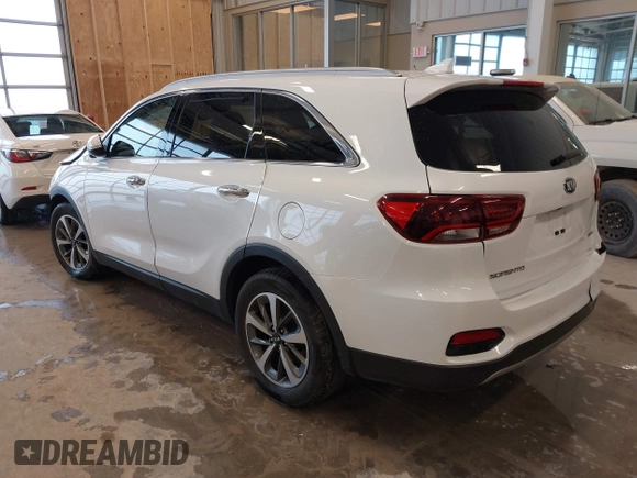 2019 Kia Sorento EX V6 with VIN 5XYPH4A54KG454466, listed as a IAAI auction lot 41565519 with 42,500 mi miles. Bid and sale history available at carsss.com. Image 3.
