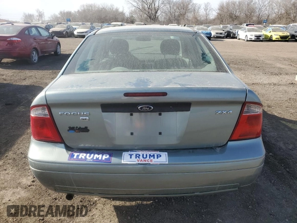 2005 Ford Focus S with VIN 1FAFP34NX5W175332, listed as a Copart auction lot 49306815 with 146,290 mi miles and Salvage Title. Bid and sale history available at carsss.com. Image 6.
