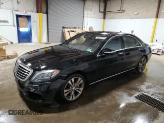 2015 Mercedes-Benz S 550 with VIN WDDUG8FB6FA148733, listed as a Copart auction lot 53365335 with 61,414 mi miles and Salvage Title. Bid and sale history available at carsss.com. Image 1.
