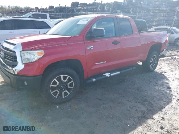 2014 Toyota Tundra 4WD Truck SR with VIN 5TFUW5F18EX399641, listed as a IAAI auction lot 41192704 with NaN miles. Bid and sale history available at carsss.com. Image 17.