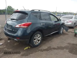 2012 Nissan Murano SV with VIN JN8AZ1MW4CW220925, listed as a IAAI auction lot 42138578 with Not Provided miles and . Bid and sale history available at carsss.com. Image 4.