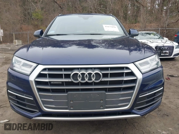 2018 Audi Q5 Premium Plus with VIN WA1BNAFY6J2019391, listed as a IAAI auction lot 41875856 with 73,505 mi miles. Bid and sale history available at carsss.com. Image 12.