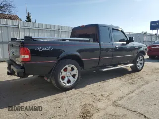 2008 Ford Ranger XLT with VIN 1FTZR45E78PA62135, listed as a Copart auction lot 52563195 with 122,554 mi miles and Salvage Title. Bid and sale history available at carsss.com. Image 3.