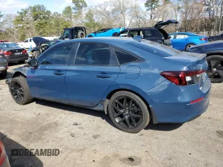 2025 Honda Civic Sport with VIN 2HGFE2F53SH533227, listed as a Copart auction lot 49708775 with 7,617 mi miles and Salvage title. Bid and sale history available at DreamBid. Image 2.