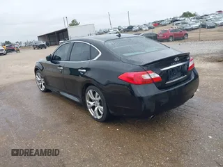 2012 Infiniti M37 with VIN JN1BY1AP6CM334360, listed as a IAAI auction lot 41475005 with 179,360 mi miles. Bid and sale history available at carsss.com. Image 3.