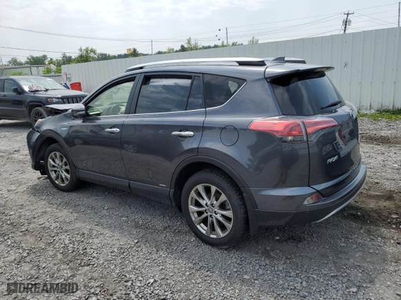 2016 Toyota RAV4 Hybrid Limited with VIN JTMDJREV5GD003745, listed as a Copart auction lot 64746794 with 0 mi miles and Non Repairable. Bid and sale history available at carsss.com. Image 2.