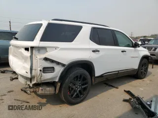 2019 Chevrolet Traverse Premier with VIN 1GNEVKKW1KJ282545, listed as a Copart auction lot 66208724 with 74,390 mi miles and Salvage Title. Bid and sale history available at carsss.com. Image 3.