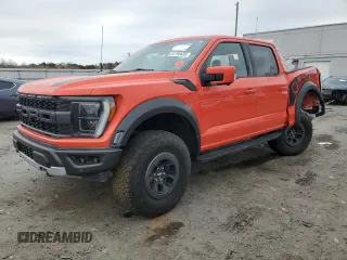 2023 Ford F-150 Raptor with VIN 1FTFW1RG4PFB17389, listed as a Copart auction lot 51703635 with 19,772 mi miles and Salvage Title. Bid and sale history available at DreamBid. Image 1.