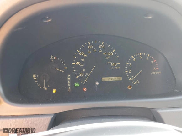 2000 Lexus RX 300 with VIN JT6GF10U1Y0066419, listed as a Copart auction lot 52139515 with 279,488 mi miles and Clean Title. Bid and sale history available at carsss.com. Image 9.