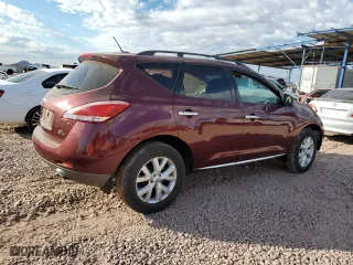 2012 Nissan Murano SL with VIN JN8AZ1MU6CW112028, listed as a Copart auction lot 89210785 with 131,295 mi miles and Salvage Title. Bid and sale history available at carsss.com. Image 3.