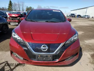 2018 Nissan LEAF S with VIN 1N4AZ1CP0JC316190, listed as a Copart auction lot 55057885 with 116,384 mi miles and Salvage Title. Bid and sale history available at DreamBid. Image 5.