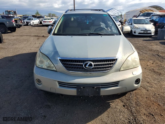 2006 Lexus RX 400h with VIN JTJHW31U760027898, listed as a Copart auction lot 45361545 with 266,552 mi miles and Salvage Title. Bid and sale history available at carsss.com. Image 5.