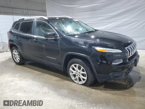 2018 Jeep Cherokee Latitude Plus with VIN 1C4PJMLX4JD517453, listed as a Copart auction lot 61653465 with 99,281 mi miles and Clean title. Bid and sale history available at DreamBid. Image 4.