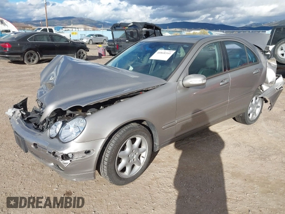 2004 Mercedes-Benz C 240 with VIN WDBRF81J04F505744, listed as a IAAI auction lot 40868341 with 155,854 mi miles and . Bid and sale history available at DreamBid. Image 18.